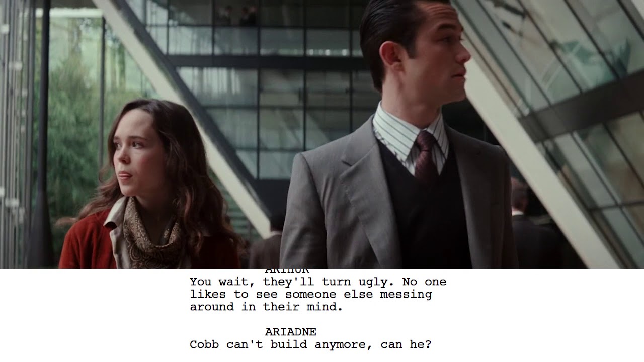 From Script to Screen - Inception - Paradoxical Architecture Scene