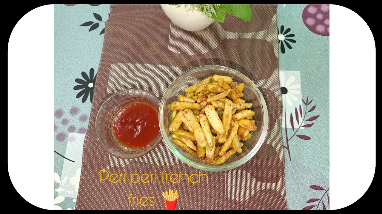 Peri Peri french fries recipe 🍟