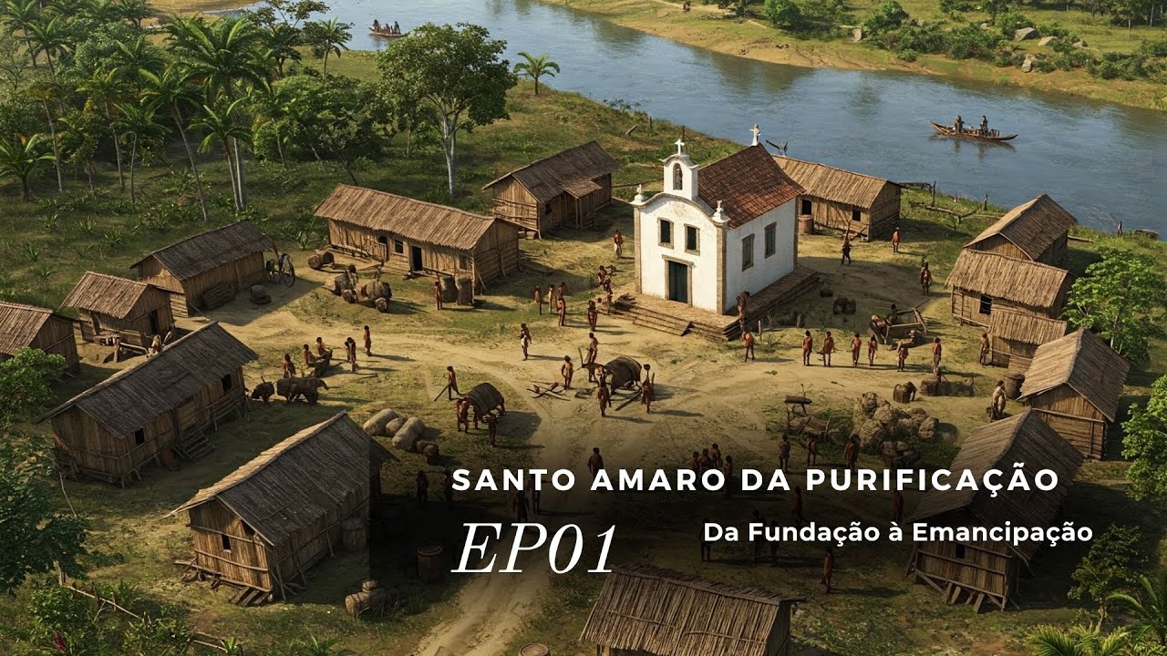 EP01: Santo Amaro: A Cidade que Desafiou a História! | Da Fundação à Emancipação