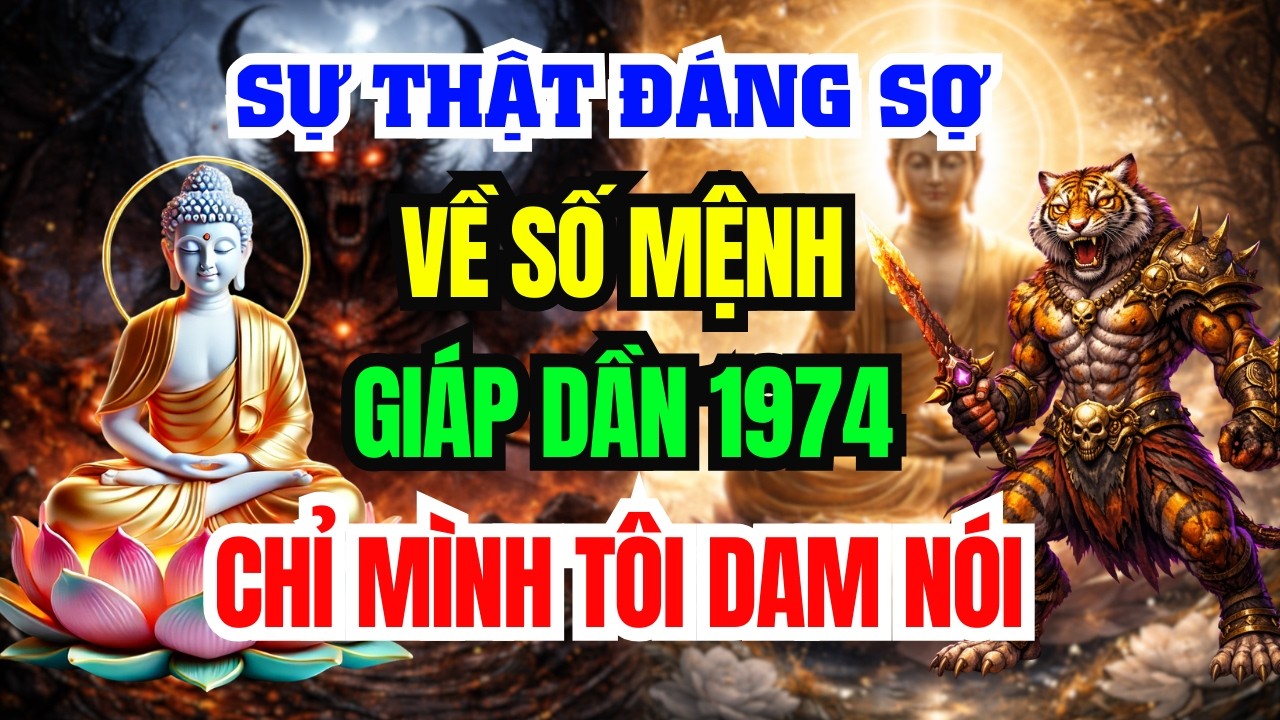Thầy Pháp Hòa Tiết Lộ Về Căn Số Tuổi Giáp Dần 1974, Tiền Vận Gian nan Vất Vả - Hậu Vận Mới An Nhàn