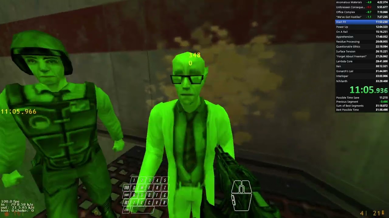 Half-Life (WON) Scriptless in 33:14:873