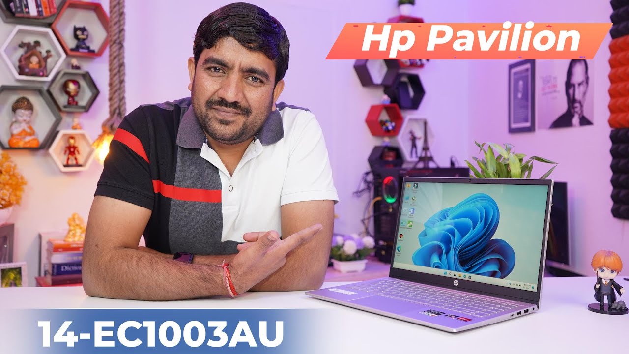 HP Pavilion 14-EC1003AU | AMD Ryzen 5 5625U With AMD Radeon Graphics | Thin & Light Laptop [Hindi]