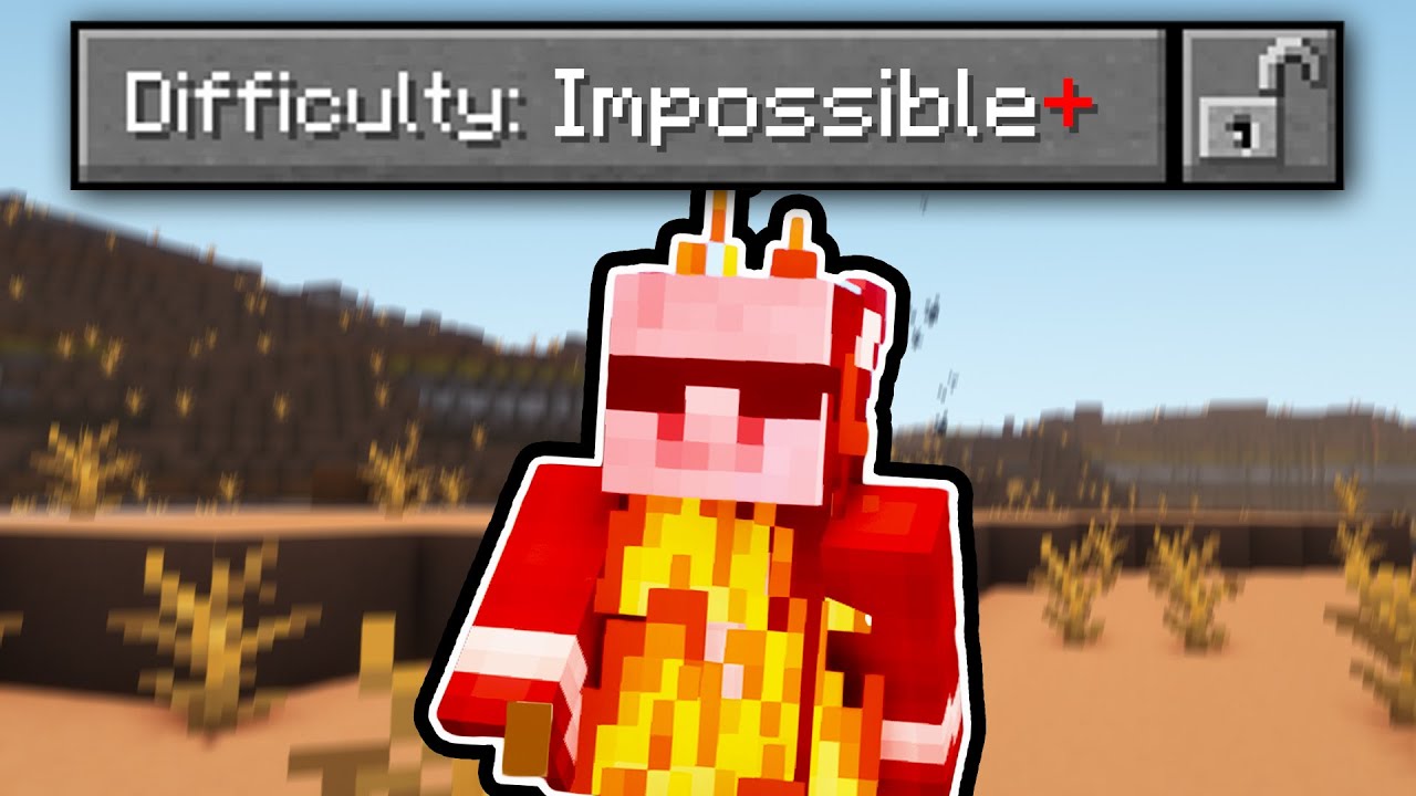 Minecraft na NIEMOŻLIWYM POZIOMIE TRUDNOŚCI.. *masakra*