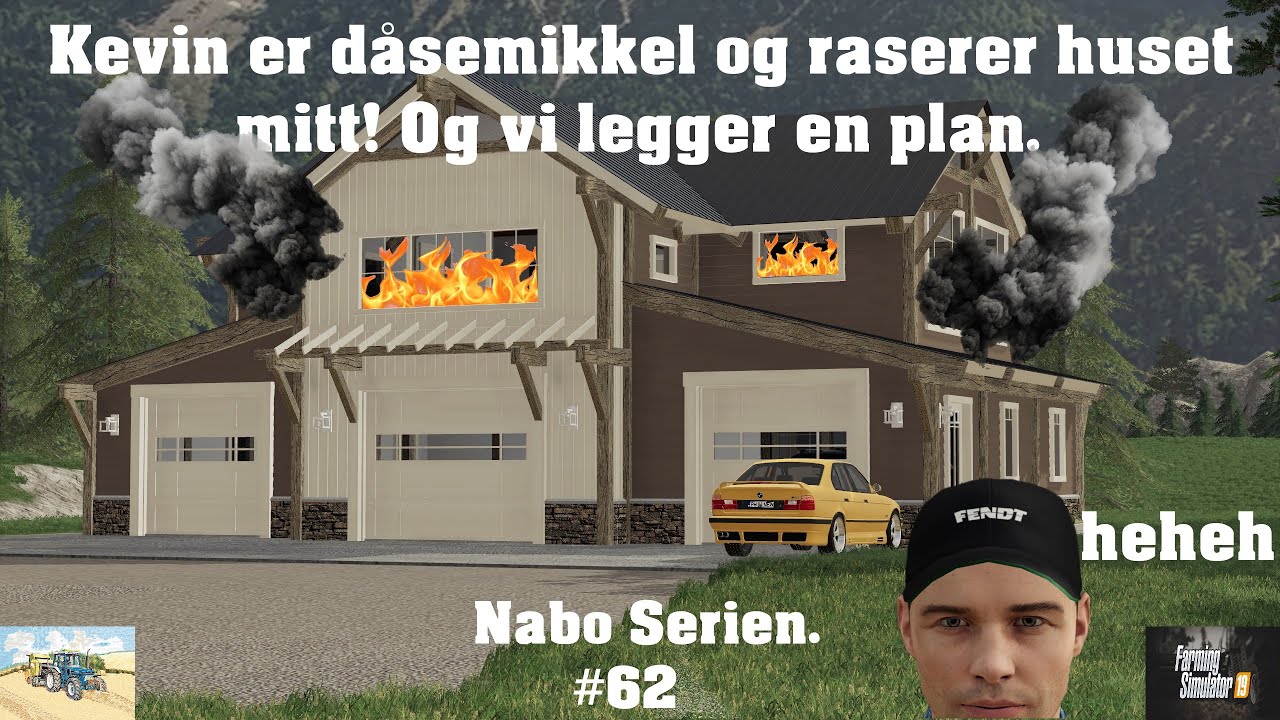 Let's Play Farming Simulator 2019 Norsk Nabo Serien Episode 62