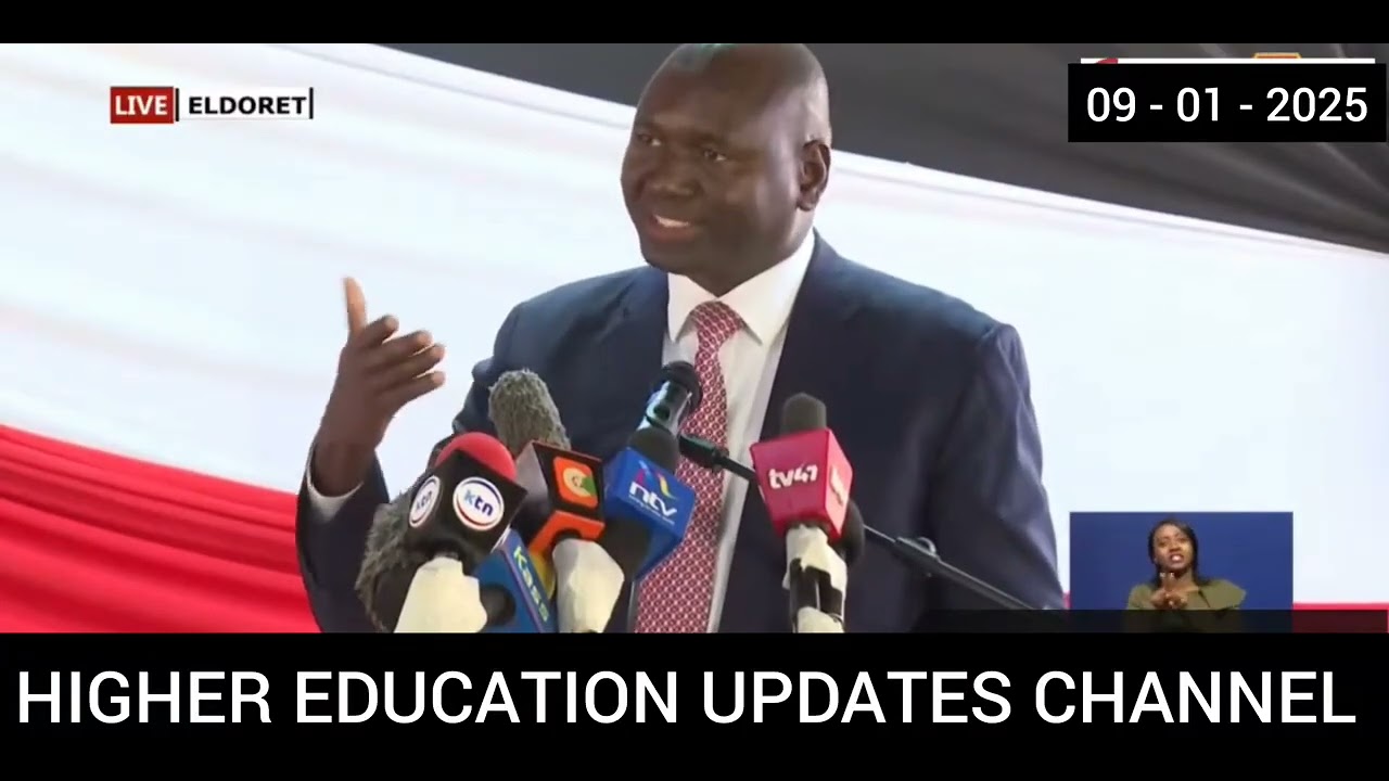 KCSE 2025 RESULTS OUT! CS Ogamba Reveals How 993,225 Candidates Performed