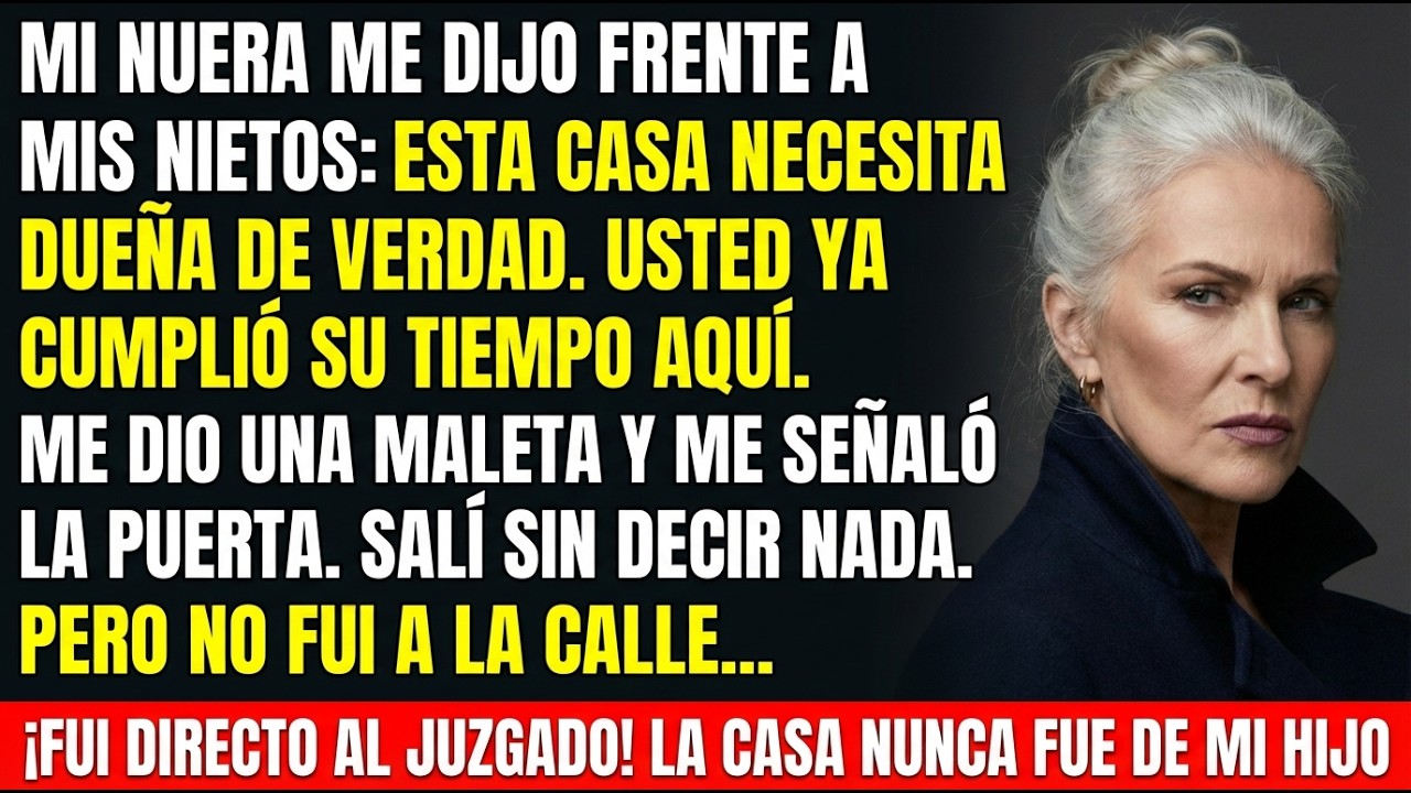 Mi nuera me dijo: 