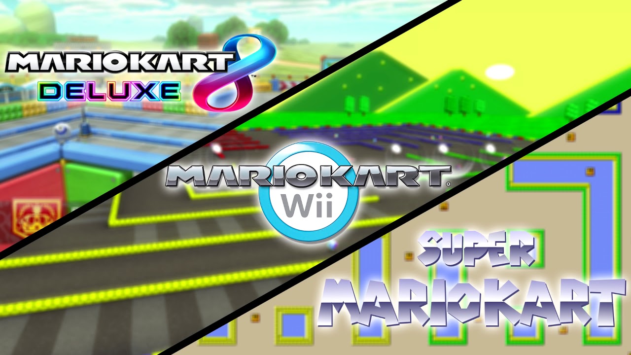 SNES Battle Course Mashup (SMK/MKWii/MK8DX)