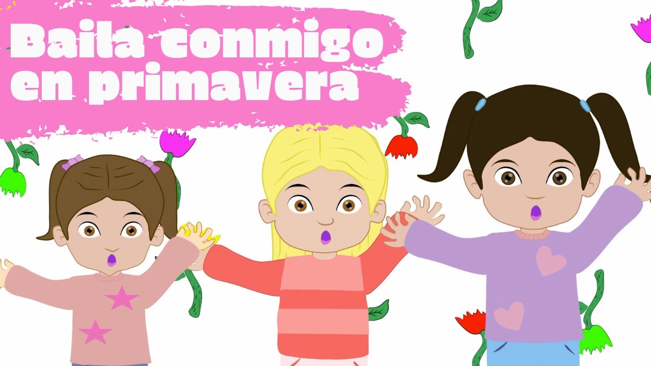 BAILA CONMIGO EN PRIMAVERA. CANCIÓN INFANTIL. LAS CANCIONES DE DON DAVID.