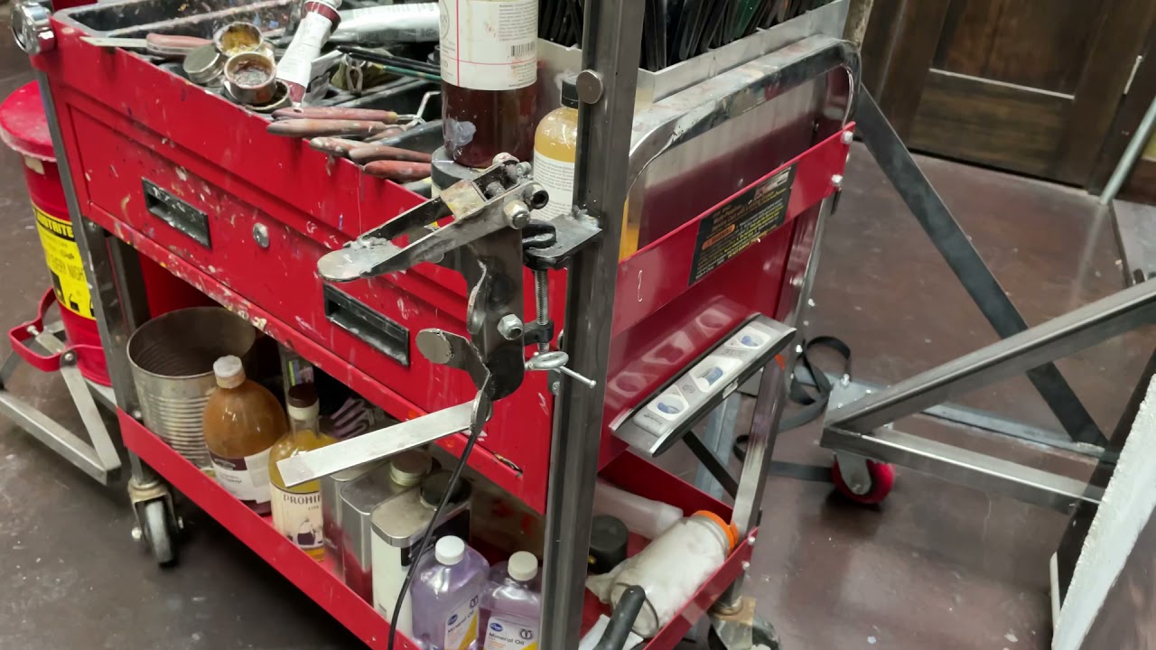 Infrared solvent container opener