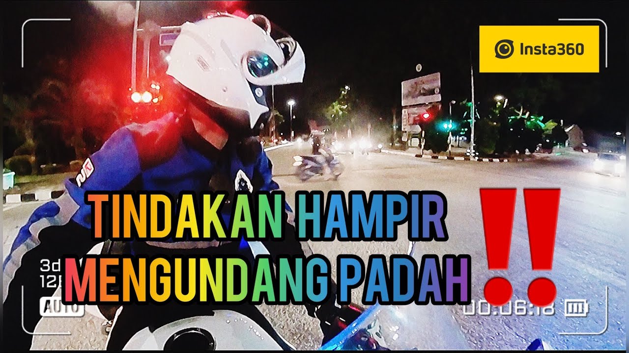 💢Tindakan Penunggang Motosikal Membahayakan Diri ‼️