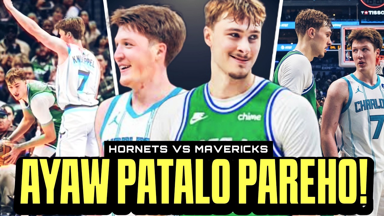 TINDI NG LABAN! Cooper Flagg vs Kon Knueppel! BAKBAKAN ng 2 dating teammates! Mavs vs Hornets