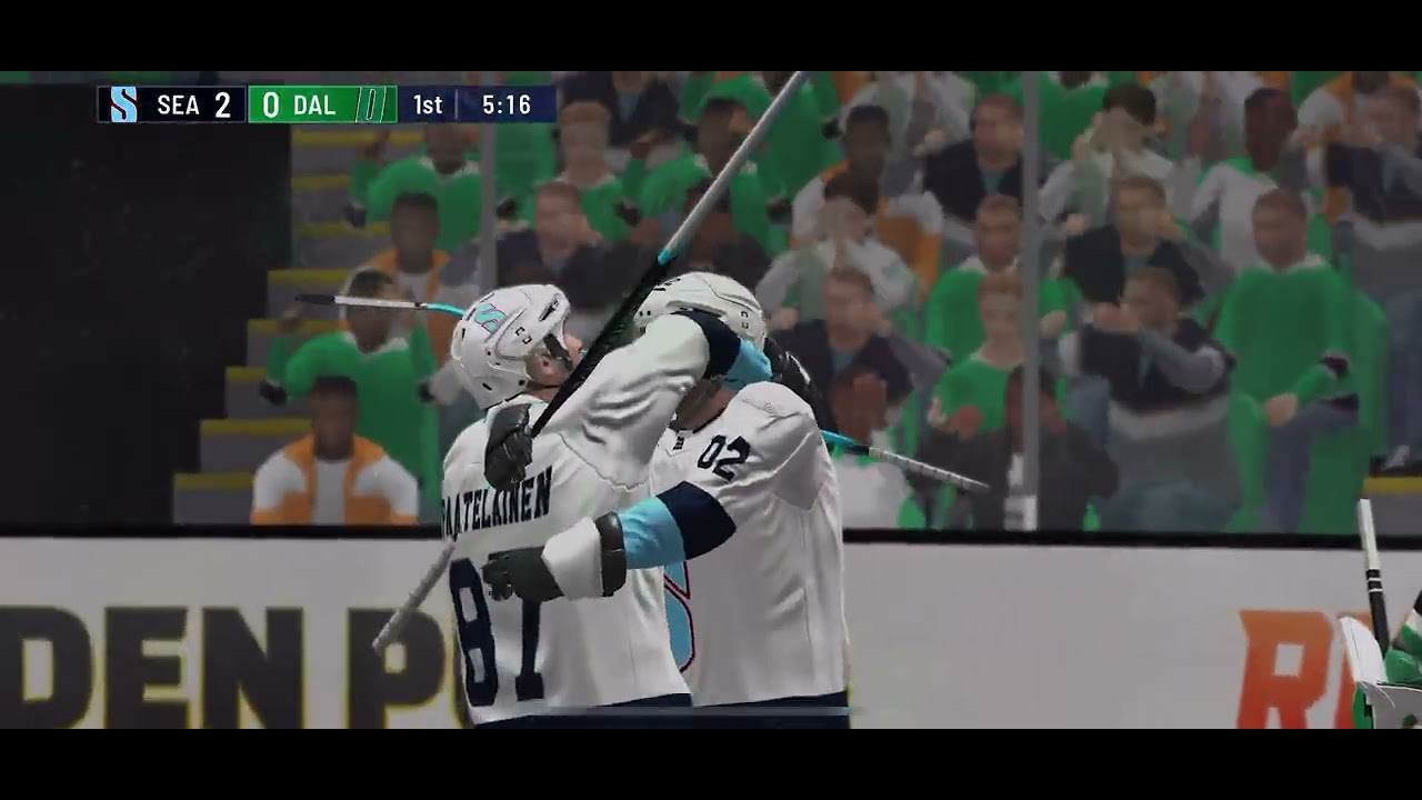 Round 1 game 3 Kraken vs Stars
