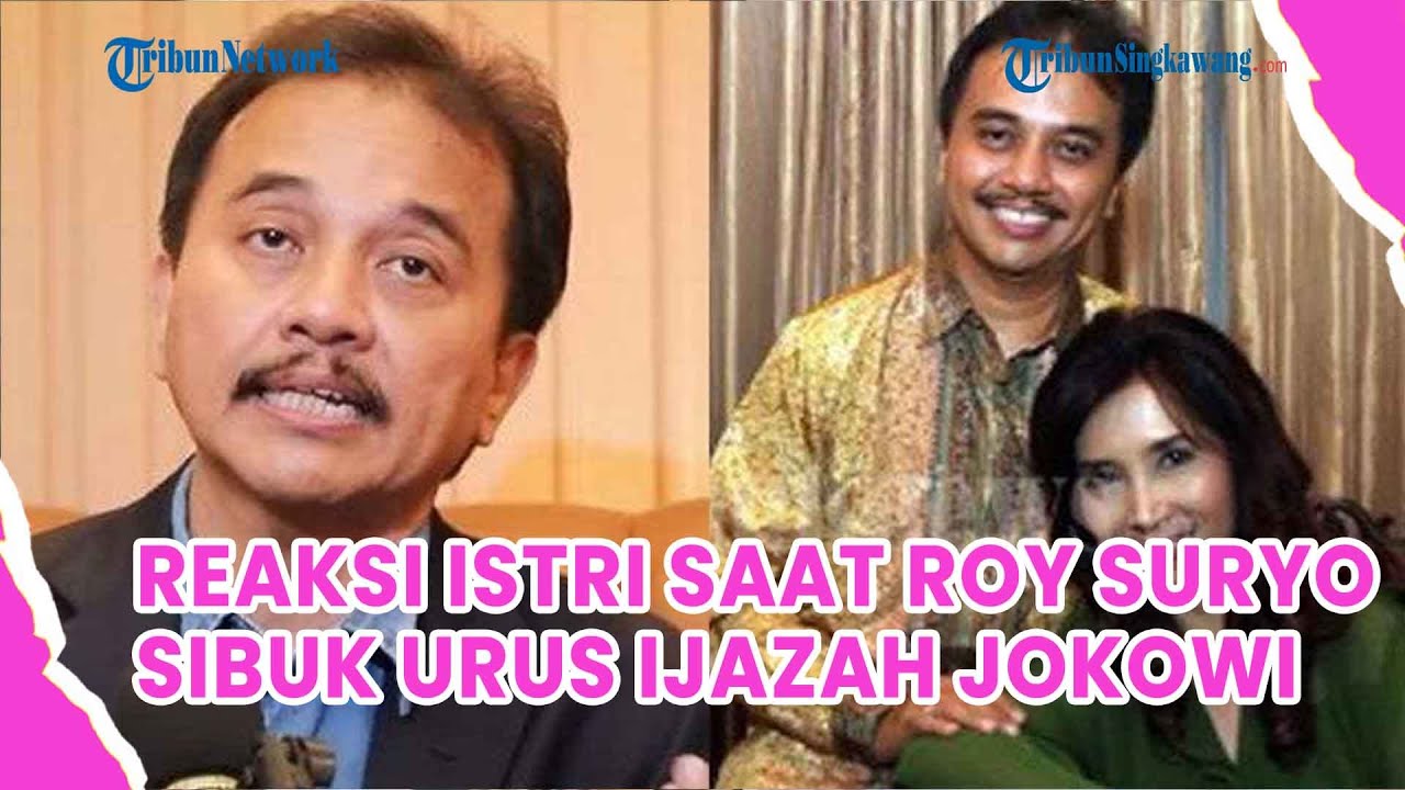 Reaksi Istri Roy Suryo Saat Suami Sibuk Urus Ijazah Jokowi