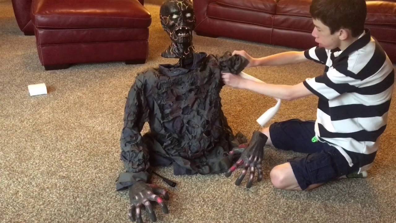 Smoldering Zombie Groundbreaker Animation Setup🎃🎃