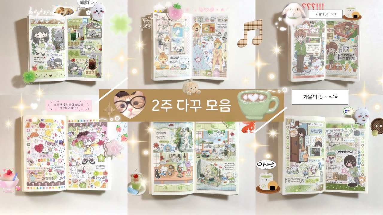 ☼⋆.˚ 여름 지나 가을에 닿기를, 2주 다꾸 모음⁎˚𓄼 ·✿