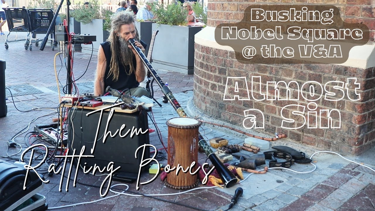 Them Rattling Bones - Busking at Nobel Square, V&A Waterfront Cape Town