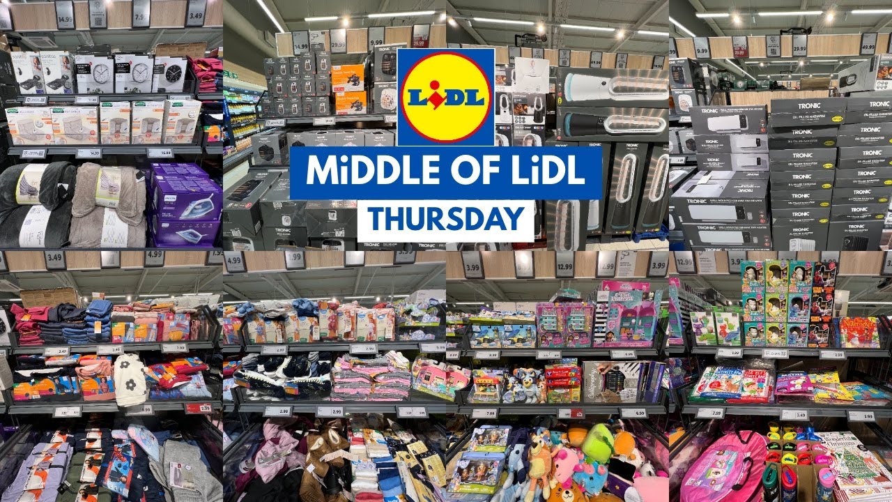 NEW IN MIDDLE OF LIDL THIS WEEK THUR 30 OCT 2025 | LIDL HAUL | TRAVELANDSHOP WITH ME