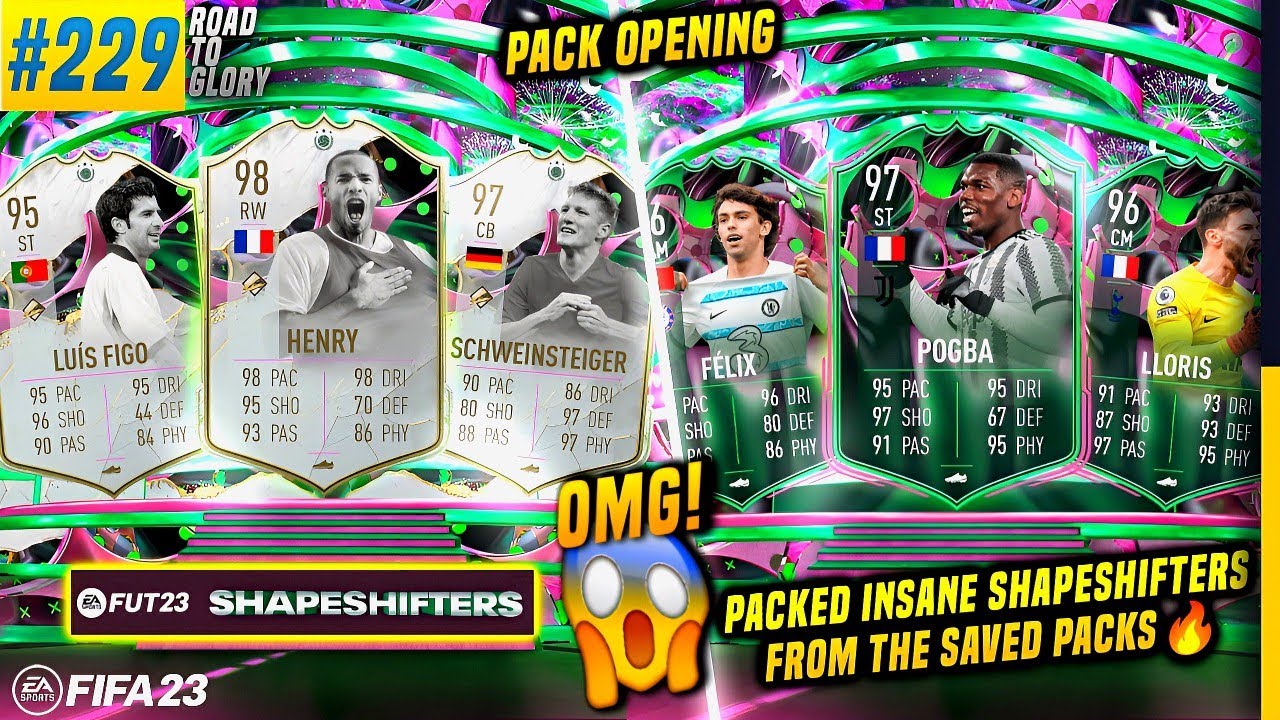 WOW! SHAPESHIFTERS TEAM 3 IS INSANE - FT. SS HENRY, POGBA, FIGO, LLORIS, FELIX | FIFA 23 &bull; RTG#229 🤩
