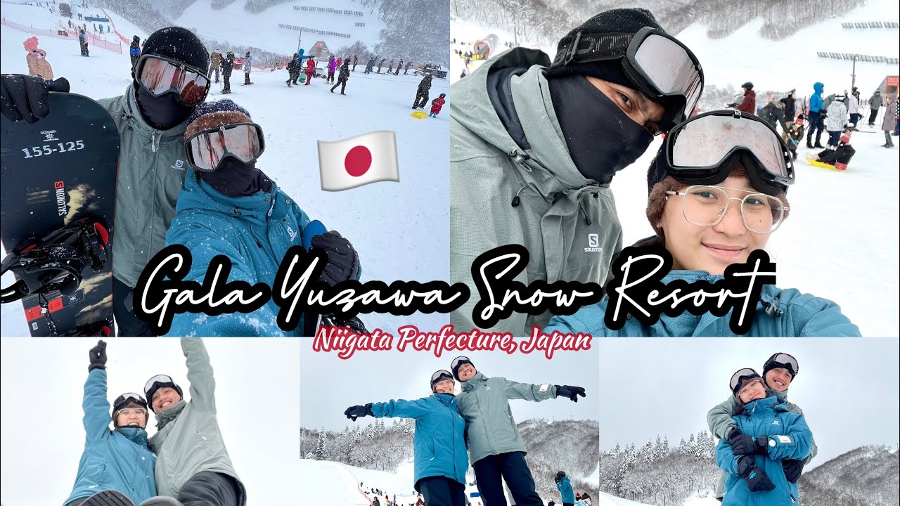 Gala Yuzawa Snow Resort | JR TOKYO Wide Pass | Japan 🇯🇵 | 12.31.2022 |JayveeandJessie ❄️ snowboard