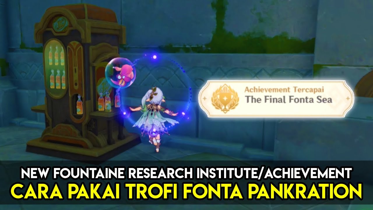 Final Fonta Sea Fonta Menyegarkan Pankration Fonta Cup Fountaine - Genshin Impact