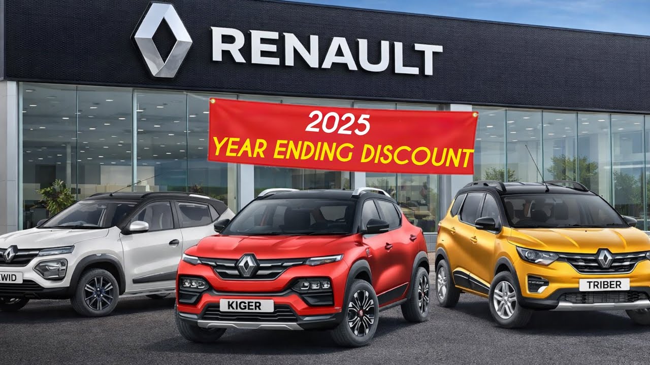 Renault 2025 Year-End Mega Offers 😱 Kiger | Triber | Kwid – Biggest Savings!