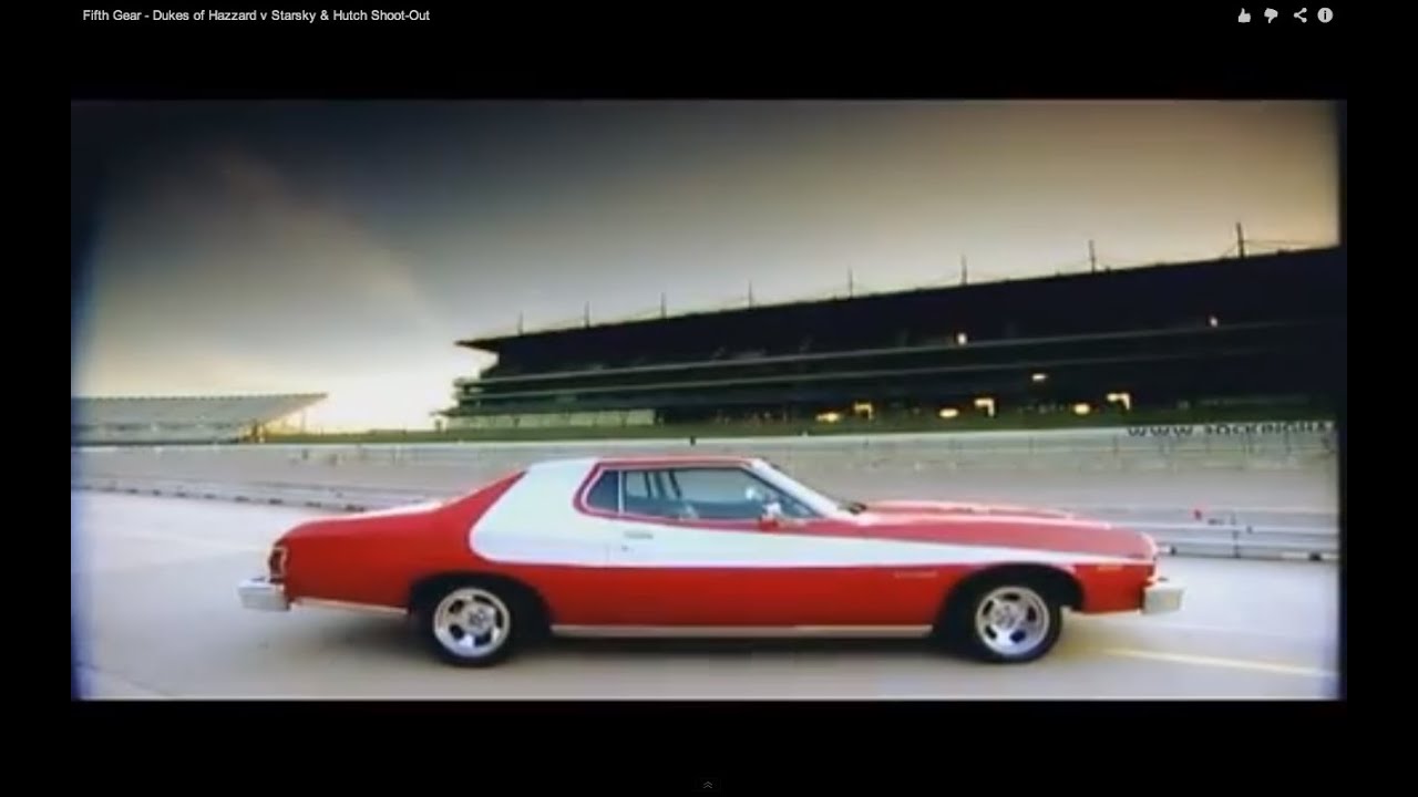 Fifth Gear - Dukes of Hazzard v Starsky & Hutch Shoot-Out