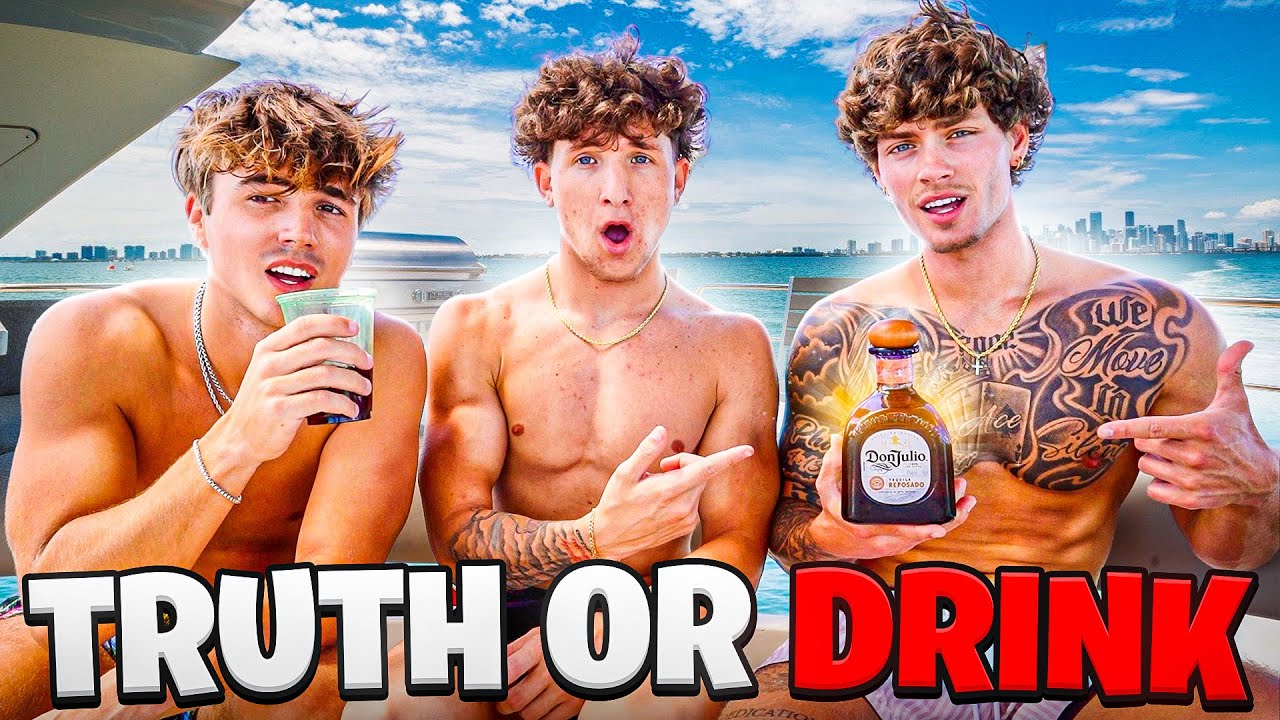 Truth Or Drink On A Yacht *SPICY*