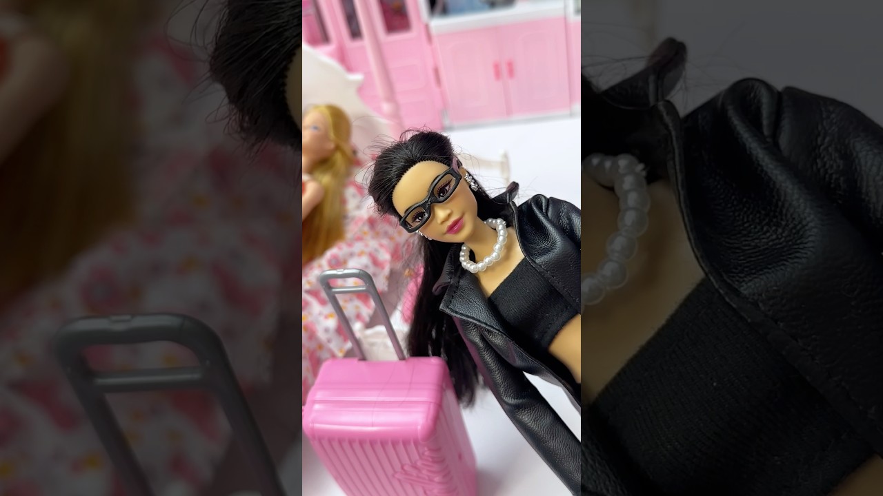 Satisfying Unboxing Barbie Doll&Dreamhouse Set Toys, ASMR Video #shorts