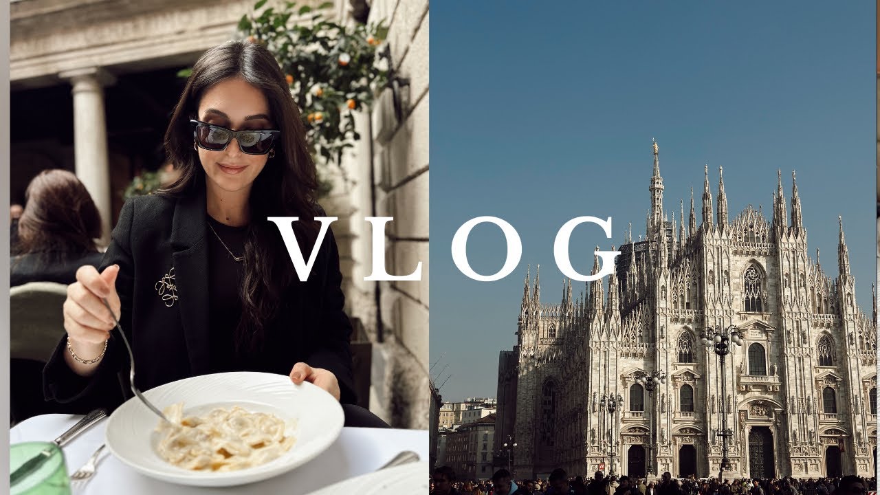 VLOG. Milano ve Verona Günlükleri. Favori restoranlar, konsept mağazalar.