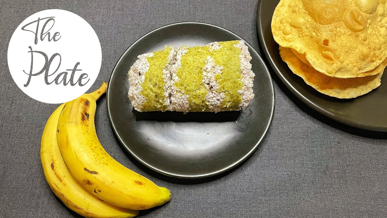 Variety Puttu | Green Puttu | Healthy Breakfast Recipe | The Plate
