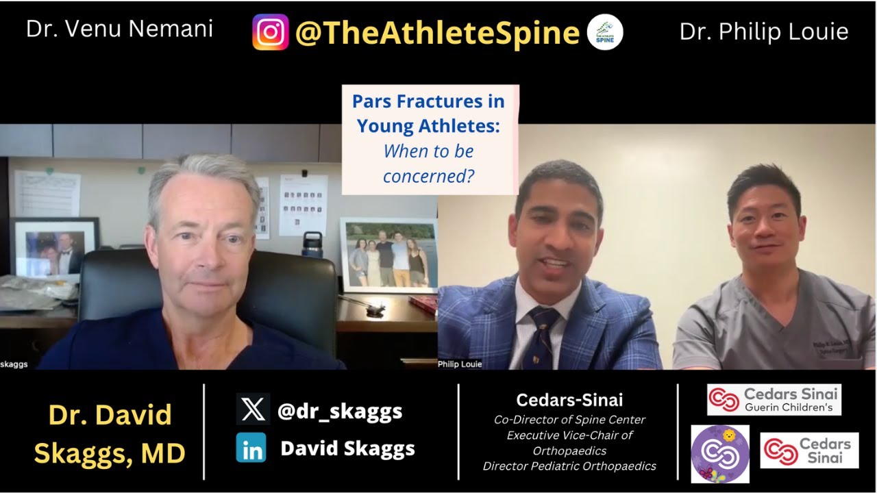 Pars Fracture in the Young Athlete - When should we be concerned? | Guest: Dr. David Skaggs, MD