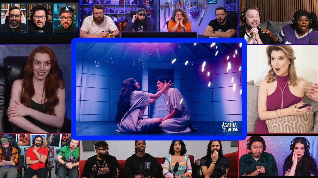 YouTubers React To Agatha & Billy Try To Find Tommy A Body | Agatha All Along Ep 8 Reaction Mashup