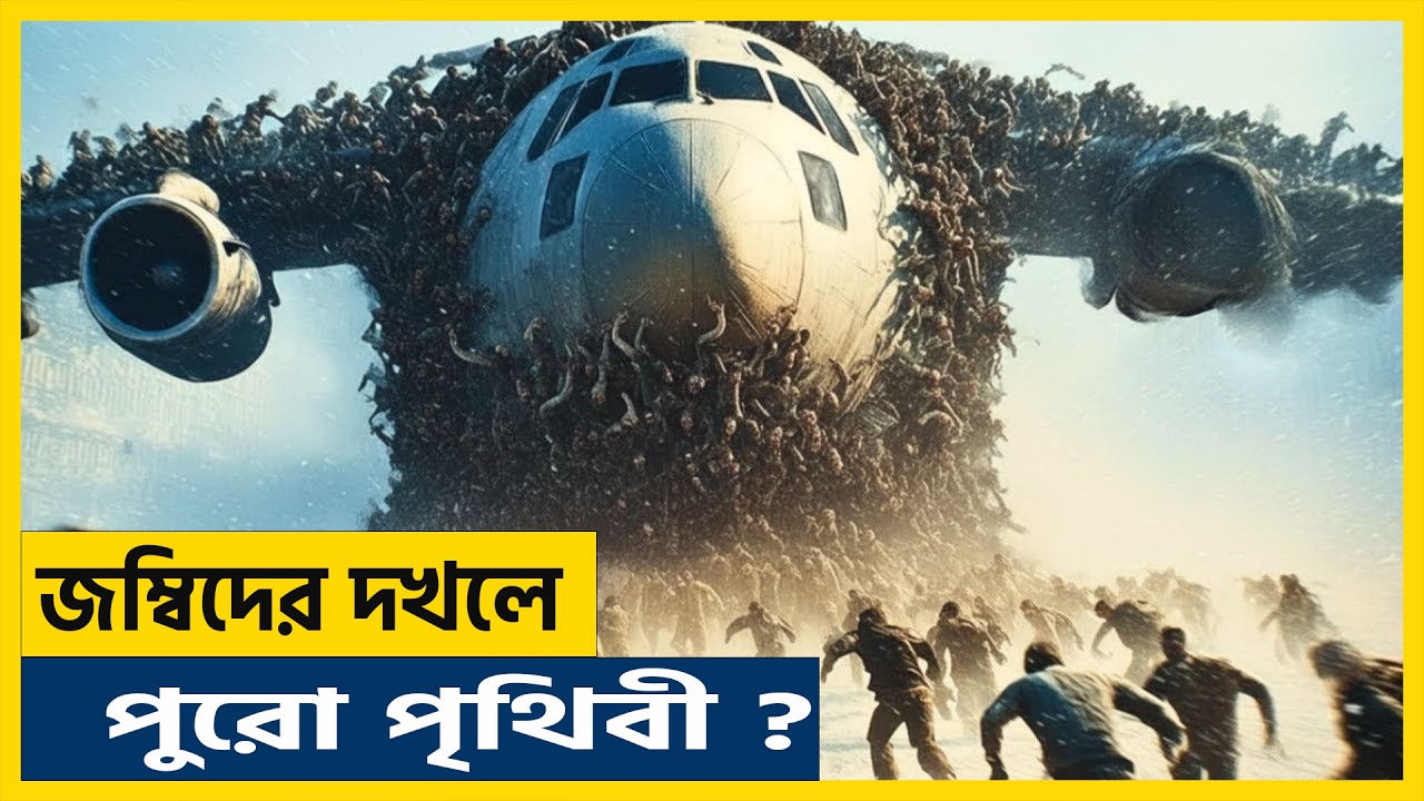 জম্বি ভাইরাসের ভয়ে মানুষ প্লেনে বন্দি || Zombie Movie Explained in Bangla