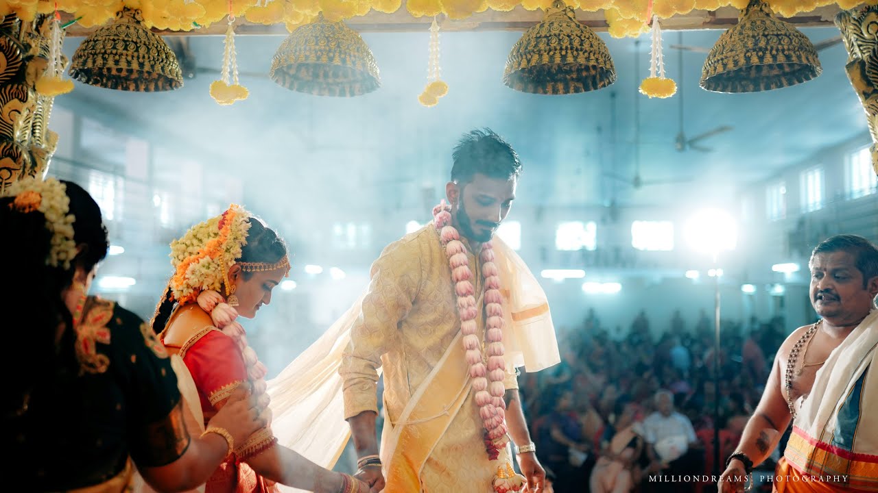 Best Hindu Wedding Highlights I Cinematic Wedding Video I Sreekesh  Swetha Milliondreams Photography