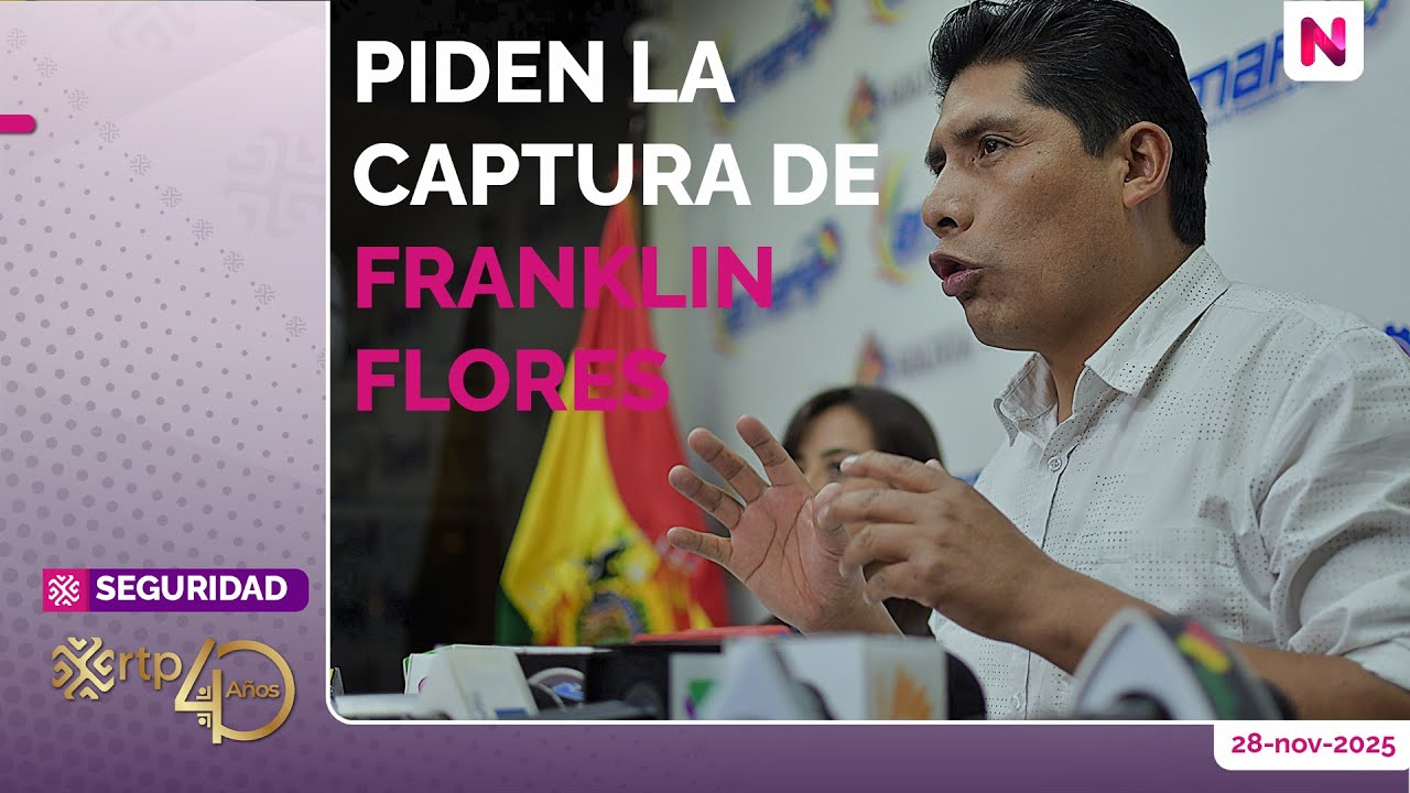 Parlamentarios piden la captura de Franklin Flores