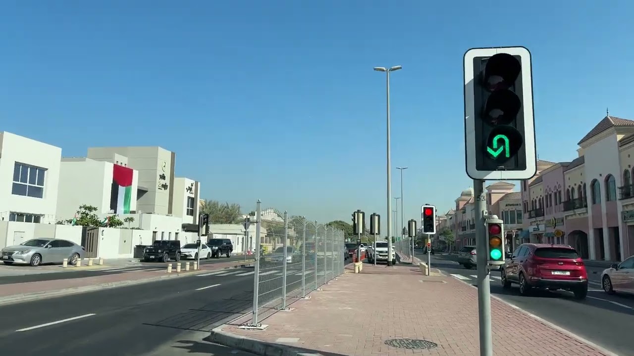 Al Khail Mall to Jumeirah Union Coop Road Trip | Dubai City Drive 4K | Smooth Evening Route