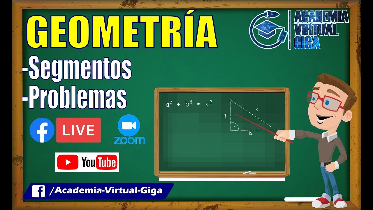 GEOMETRÍA: Segmentos - Problemas Resueltos [ ACADEMIA VIRTUAL GIGA]