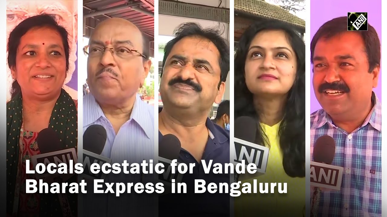Locals express excitement after PM Modi flags off Vande Bharat Express in Bengaluru