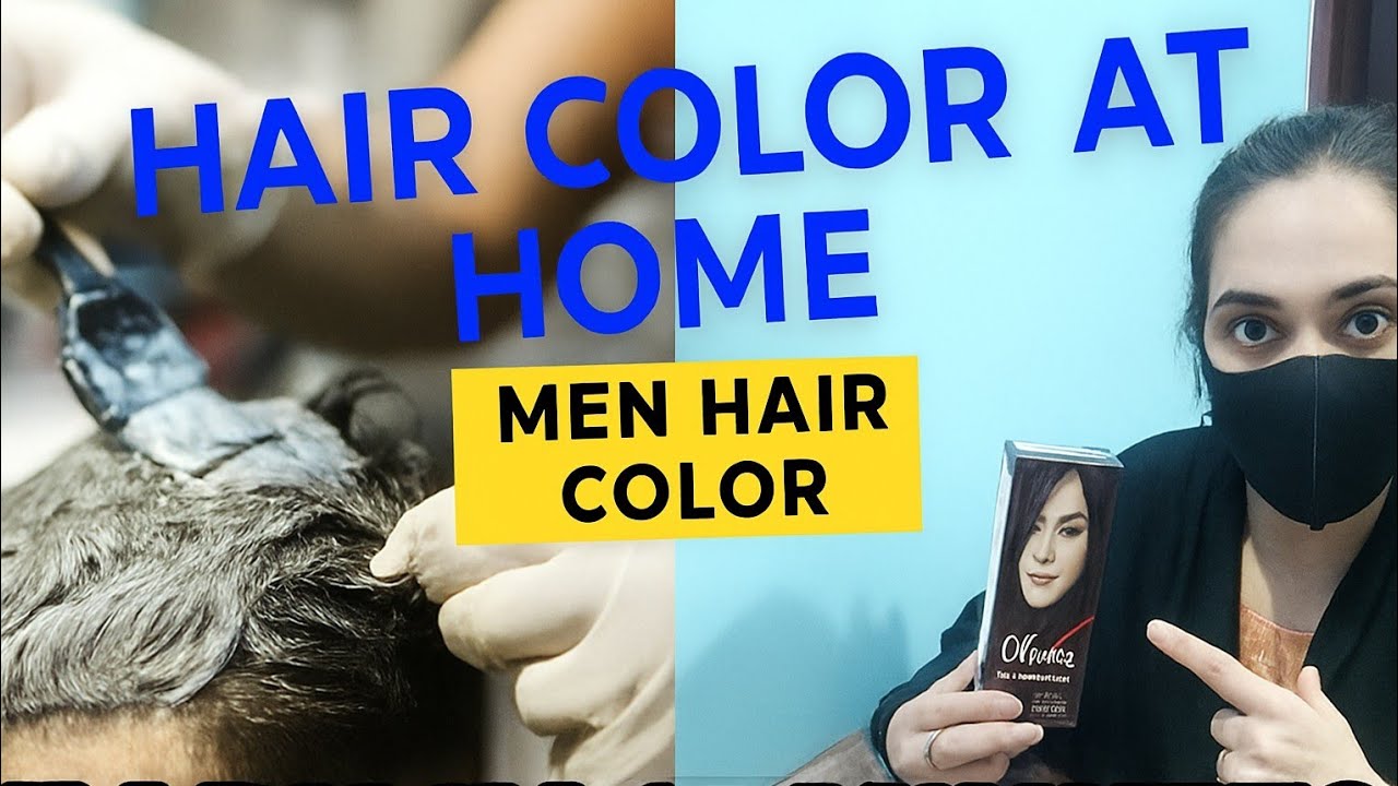 Men Hair Color at Home 🧴 | Step-by-Step Hair Dye Tutorial | Ghar Ki Life Vlog