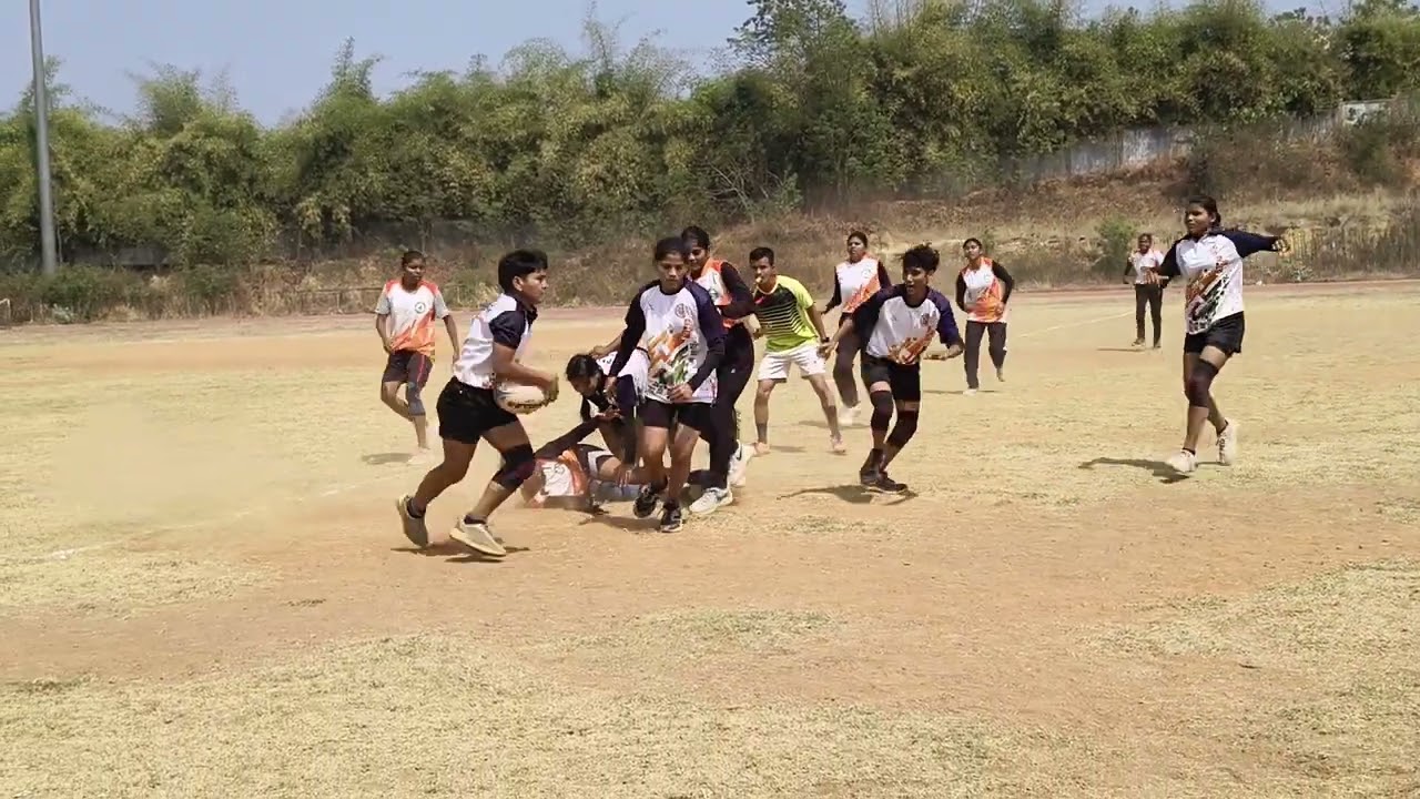  (Women) Rugby 🏉 mach in Gondwana University Chandrapur 📍
