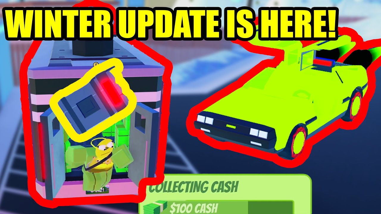NEW BANK TRUCK, DELOREAN, C4 UPDATE | Roblox Jailbreak