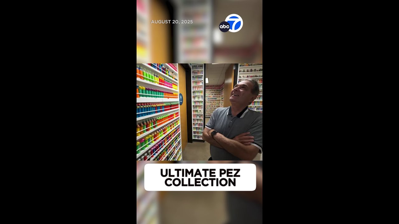 SoCal man shows off his collection of 14,000+ PEZ dispensers