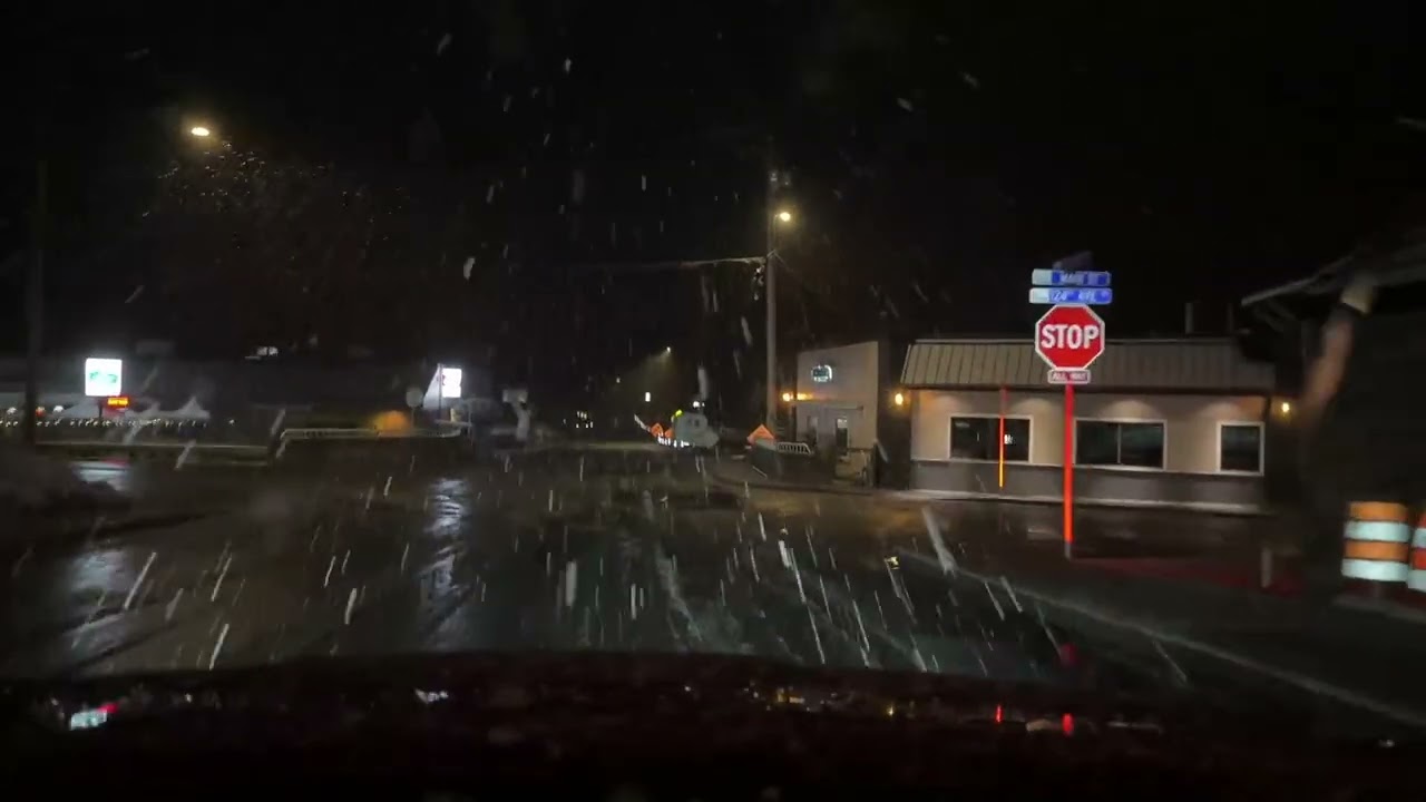 Recording of Previously LIVE Snow Chase - Lake Stevens - Granite Falls Washington State USA  02-18-2