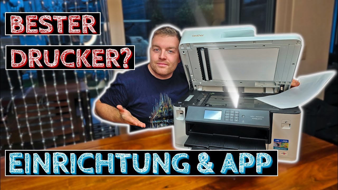 All-in-One-Drucker im Test, der Preis-Leistungs-Knaller - Brother MFC-J5340DW - Einrichtung