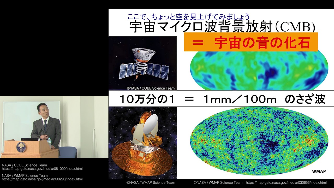 第85回 京都大学丸の内セミナー「最新宇宙論の３大謎に迫る～ダークエネルギー・ダークマター・インフレーション～」向山 信治（基礎物理学研究所 教授）2017年8月4日