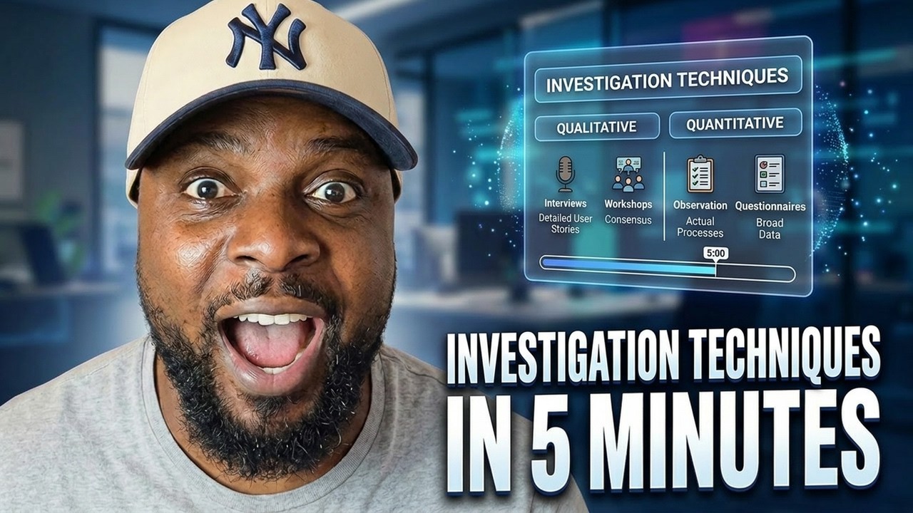BCS Foundation: Investigation Techniques Explained in 5 Minutes