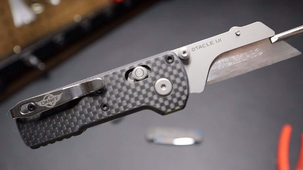 Olight Oknife Otacle U1 Carbon Fiber — лучший нож для повседневного ношения?