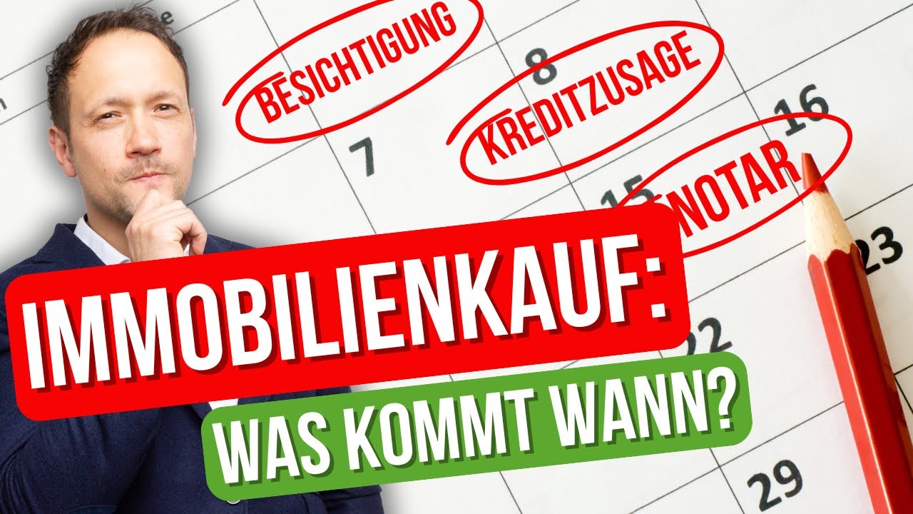 Ablauf Immobilienkauf: Von der Idee bis zur Umsetzung!
