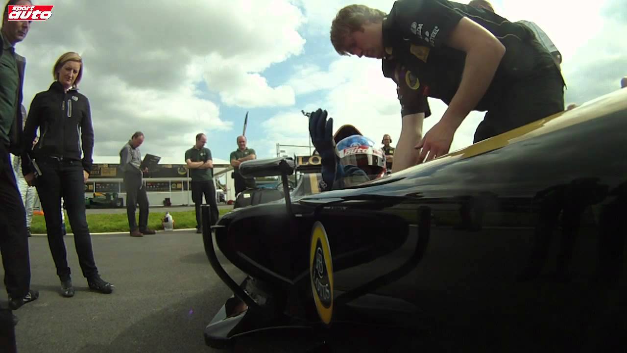 Tracktest Formula One Lotus T125 sport auto Christian Gebhardt F1 Lotus Renault GP Style