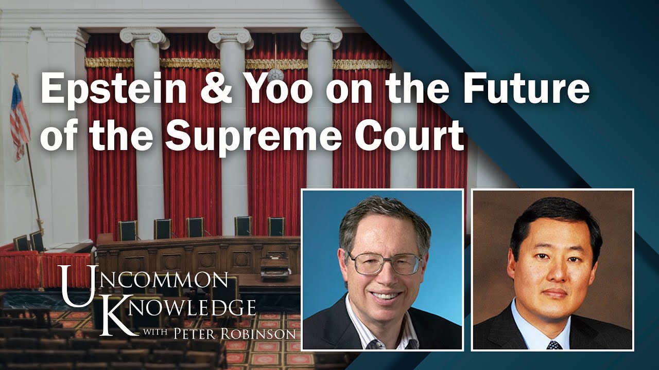 An Empty SCOTUS Seat: Epstein & Yoo on Ginsburg, Barrett, the Hearings, and the Future of the Court